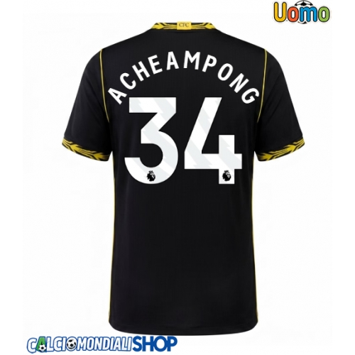 Maglie da calcio Chelsea Josh Acheampong #34 Seconda Maglia 2026-27 Manica Corta